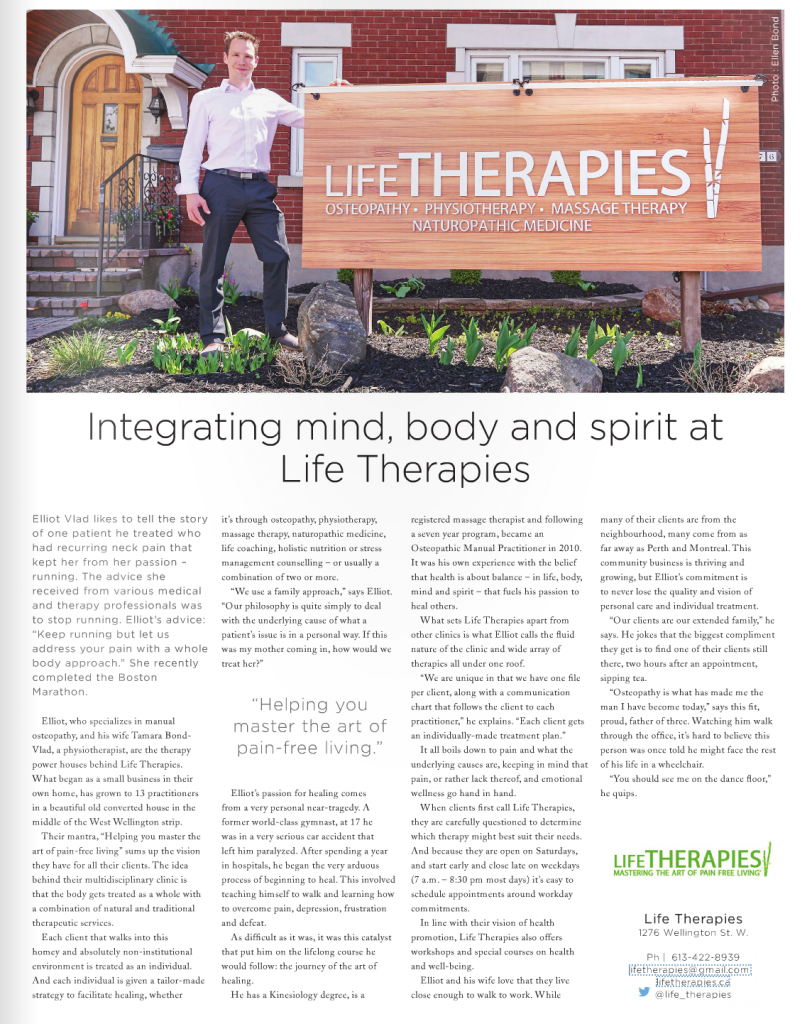 life therapies ottawa westboro kitchissippi times