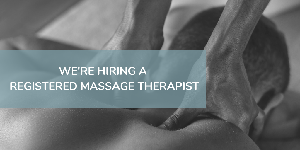 We're Hiring - Registered Massage Therapist • Life Therapies - Health ...