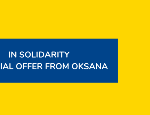 In Solidarity – Special Offer from Oksana